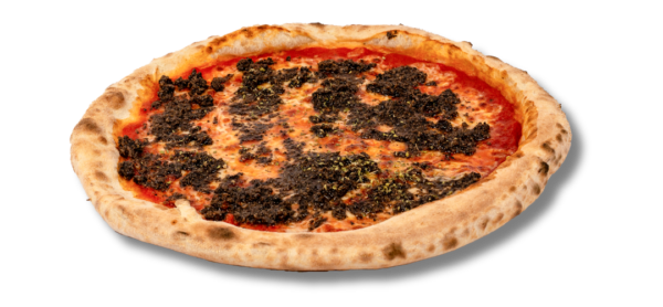 Pizza Margarita à base de Truffe